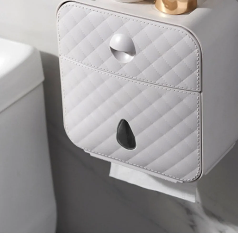 Storage organizer toilet paper holder